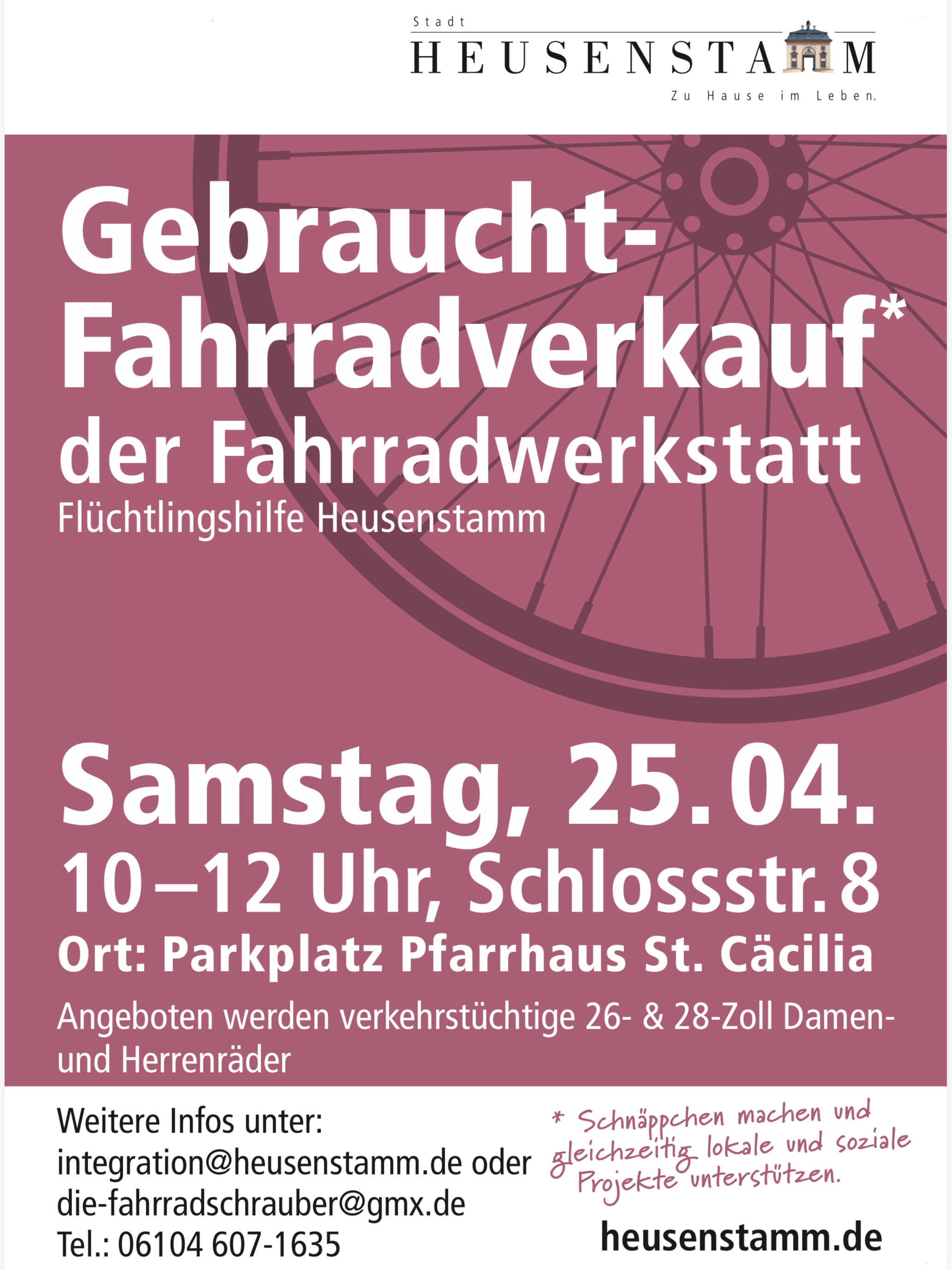Verkaufsaktion 25.04.2026